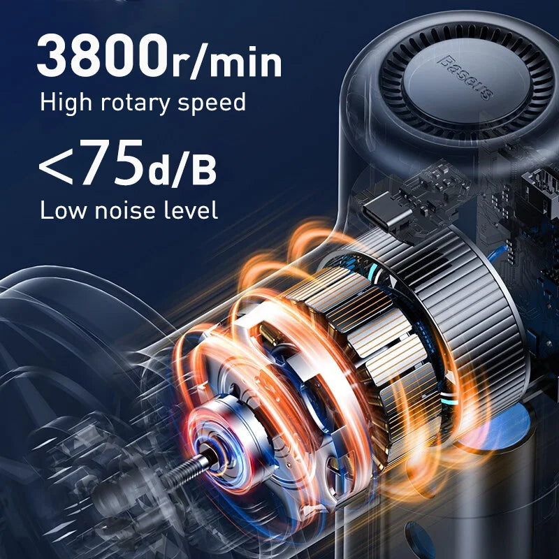 Baseus máquina polidora de carro elétrica sem fio ferramenta de cera de polimento velocidade ajustável sem fio máquina de depilação de polimento automático